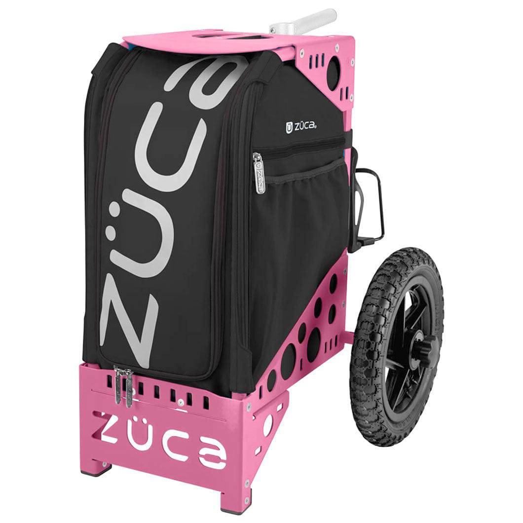 ZUCA Cart Pink / Onyx (Black w/ Silver) ZUCA Disc Golf Cart – Pink