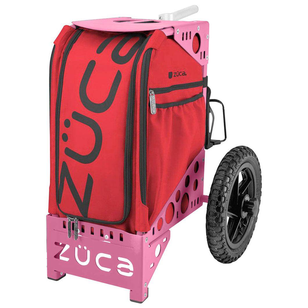 ZUCA Cart Pink / Infrared (Red) ZUCA Disc Golf Cart – Pink