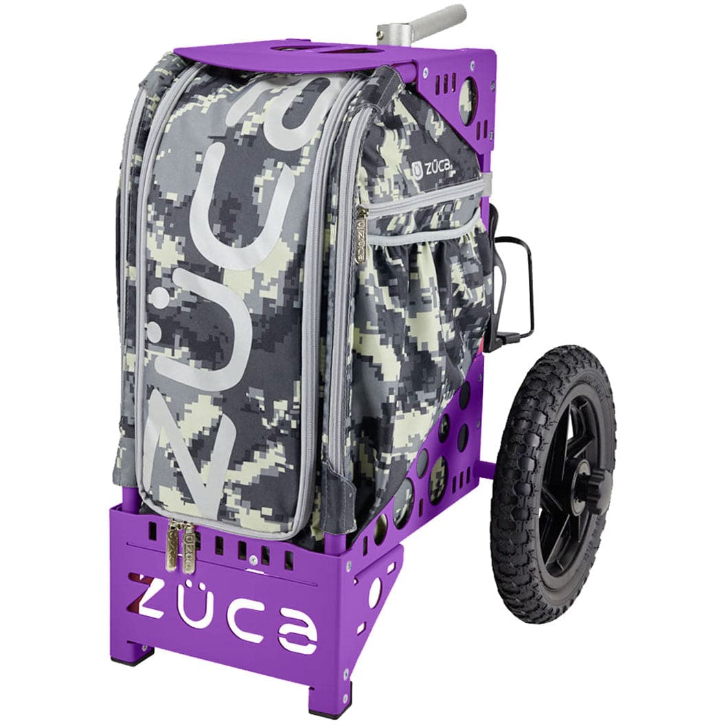 ZUCA Cart Purple / Anaconda (Digital Camo) ZUCA Disc Golf Cart – Purple