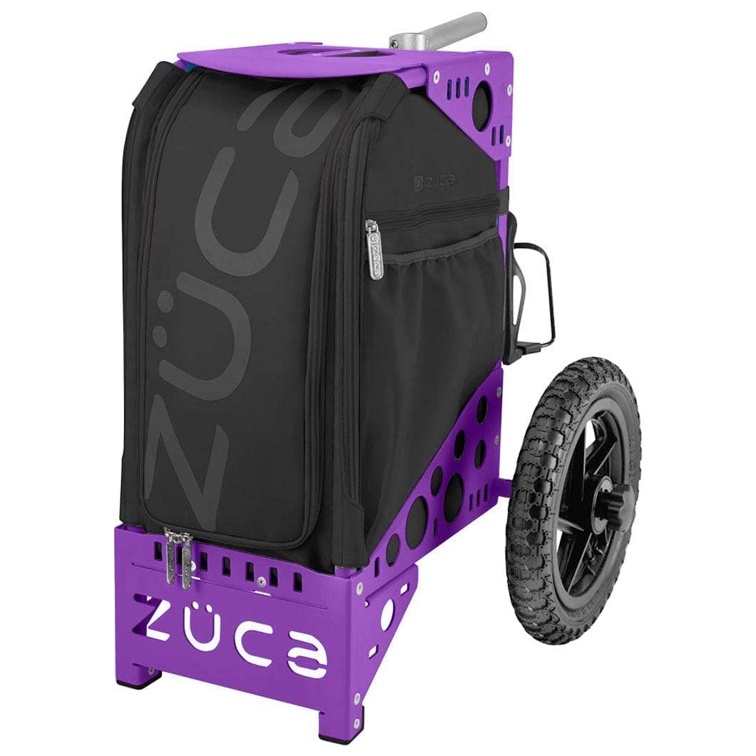 ZUCA Cart Purple / Covert (Black w/ Black) ZUCA Disc Golf Cart – Purple