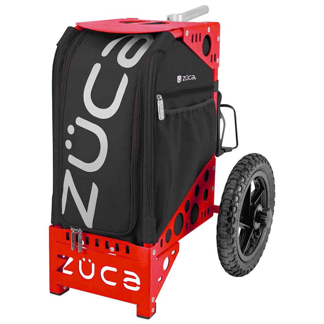 ZUCA Cart Red / Onyx (Black w/ Silver) ZUCA Disc Golf Cart – Red
