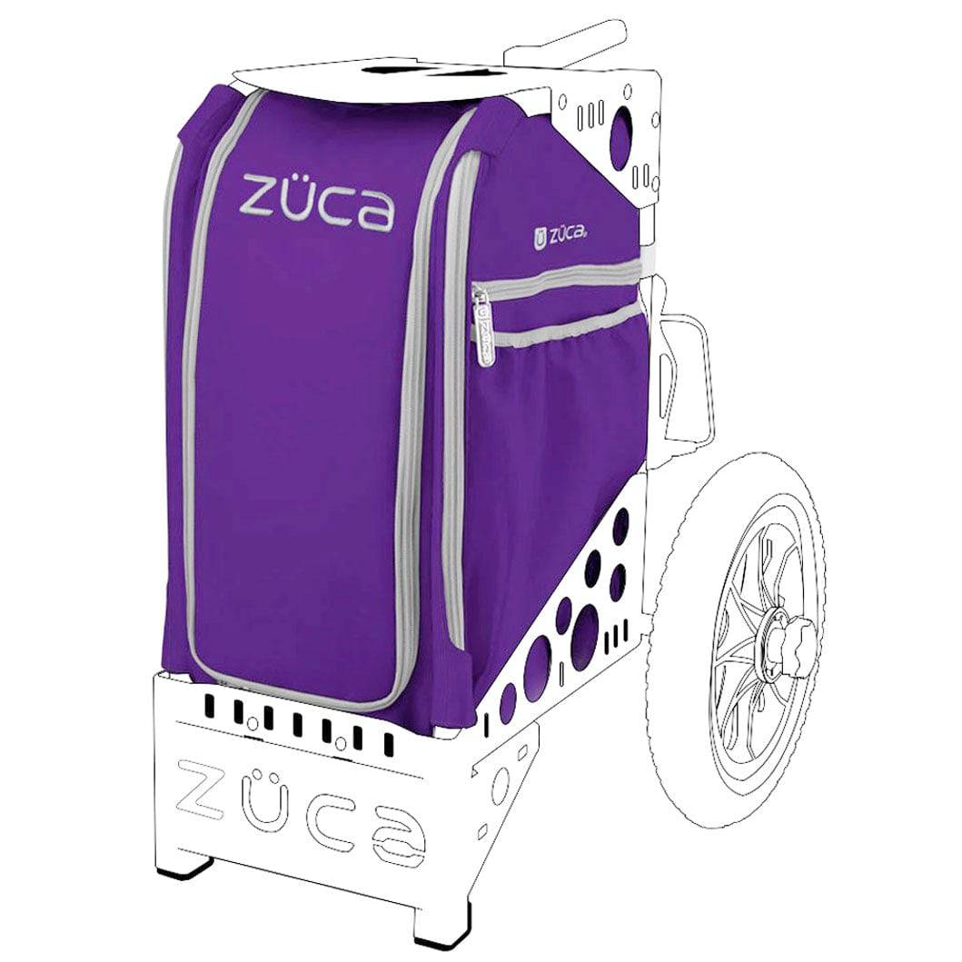 ZUCA Cart Purple - Includes Matching Accessory Pouch ZUCA Disc Golf Cart Replacement Bag