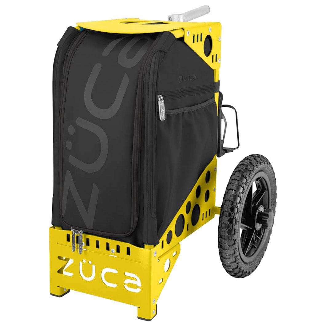 ZUCA Cart Yellow / Covert (Black w/ Black) ZUCA Disc Golf Cart – Yellow