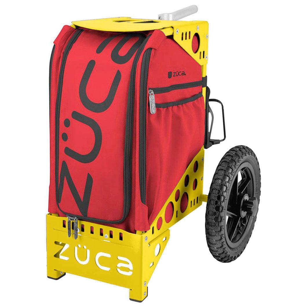 ZUCA Cart Yellow / Infrared (Red) ZUCA Disc Golf Cart – Yellow